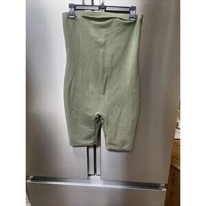 Fashion Nova Womens Green Strapless Body Suit Size Medium